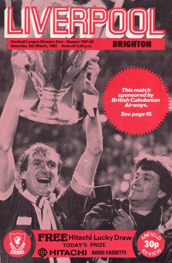 Match programme